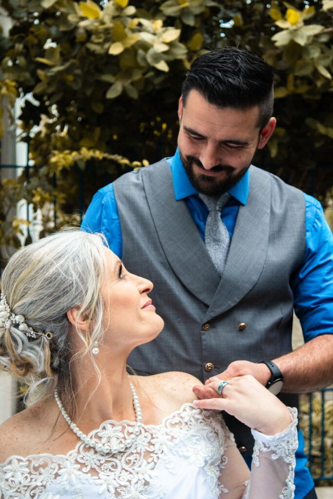 wedding photo in beacon bay east london